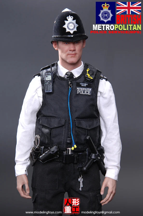 Игрушки для моделирования MMS9001 Военная серия: Британская столичная полицейская служба(MPS) 1/6 фигурка