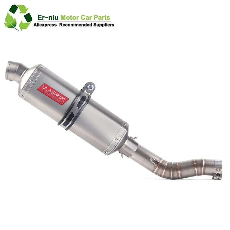 

GSXR1000 GSX R1000 GSXR 1000 Motorcycle Exhaust Modified Middle Link Pipe Full System Slip-On For suzuki GSXR1000