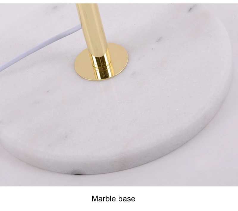 Постельные современные торшеры фойе прикроватная тумбочка для спальни скандинавский простой светильник роскошные золотые железные художественные стоячие лампы мраморная основа светодиодный светильник ing