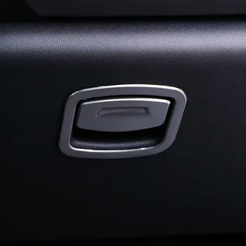 

IMTFOO INTERIOR COMPARTMENT GLOVE BOX HANDLE TRIM COVERS FOR RENAULT KOLEOS QM6 2017 2018 ACCESSORIES CAR STYLING