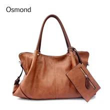 Osmond Vintage Brand 3Pcs Bag Sets Woman Bags Bag Handbag Fashion Handbags High Quality Crossbody Bag