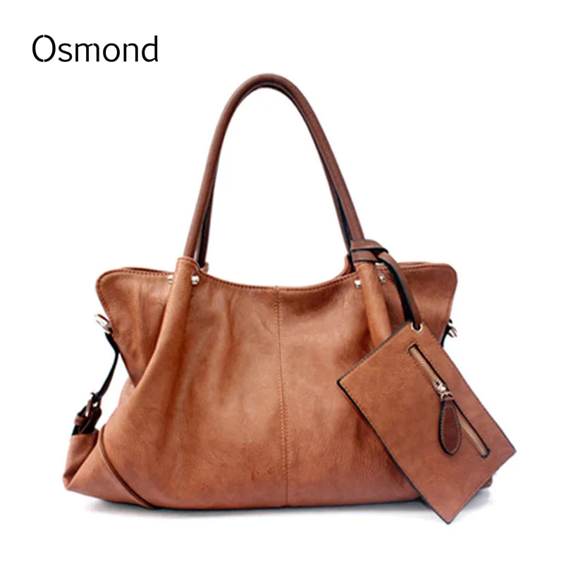 Osmond Vintage Brand 3Pcs Bag font b Sets b font Woman Bags Bag font b Handbag