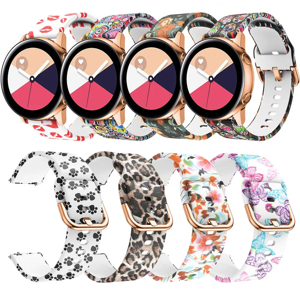 

silicone Original sport watch band For Galaxy watch active smart watch strap For Samsung Galaxy 42mm watch Replacement New strap