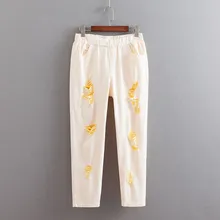 Женские цветные джинсы с дырками размера плюс 3 4 5 6 XL повседневные тянущиеся узкие брюки узкие джинсы