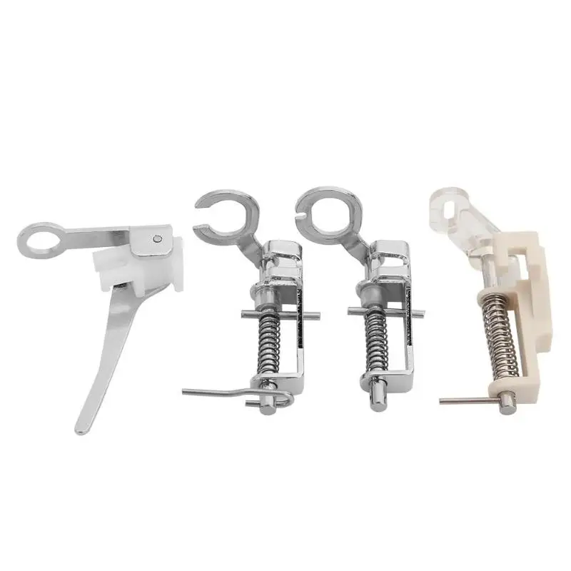 

4pcs Multi-function Sewing Machine Foot Presser Foot Feet for Brother Janome Stitch Darning Quilting Embroidery Accessories
