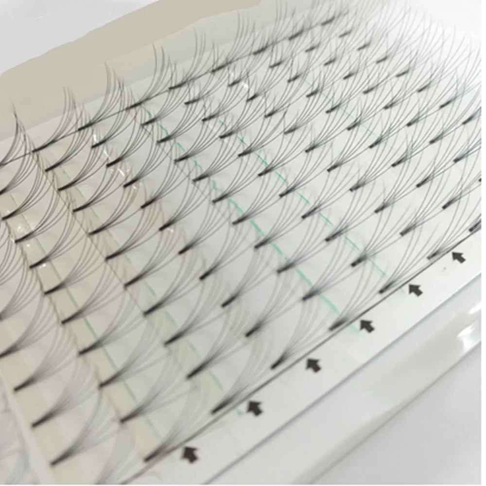 1box big capacity Russian Volume Eyelash 3D Eyelash Extensions 0.07 mm Thickness C D curl Mink Strip Eyelashes Individual Lashes