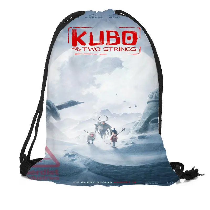 Kubo-mochila personalizada de dos cuerdas para hombre y mujer, morral de  viaje suave con cordón, mochilas escolares para niñas - AliExpress