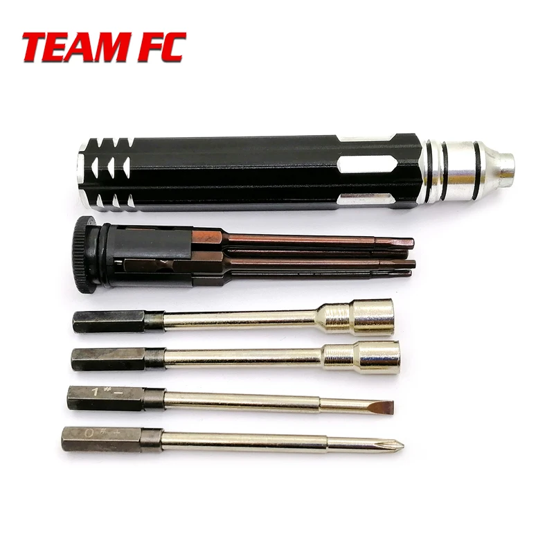 

Professional Steel 8 in 1 Screwdriver Set RC Repair Tool Kit Phillips Hexagon Socket For Remote Control Drone Quadcopter CarS291