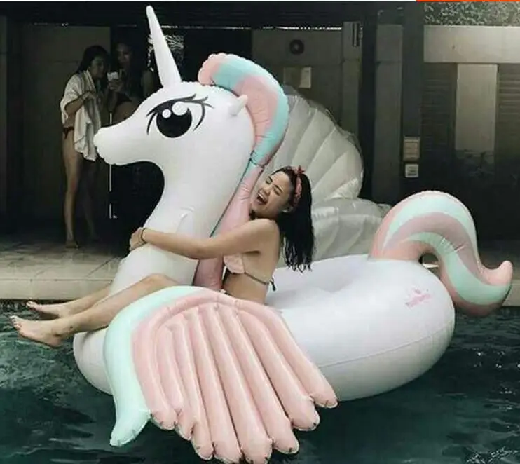 Pink  Blue  Unicorn  Float