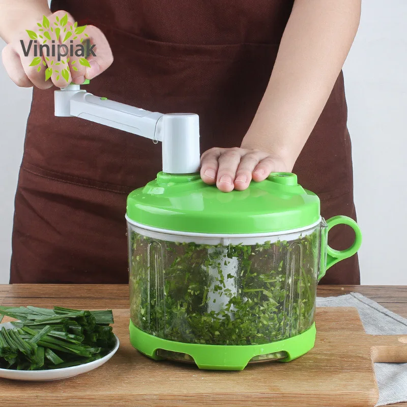 Kitchen Manual Vegetable Chopper Meat Grinder Garlic Grater Onion Nut