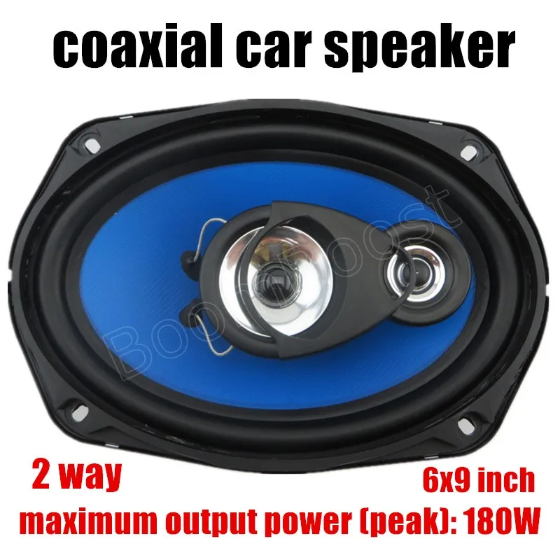 a pair High quality high power 6x9 inch 2 way 2x180W coaxial car
