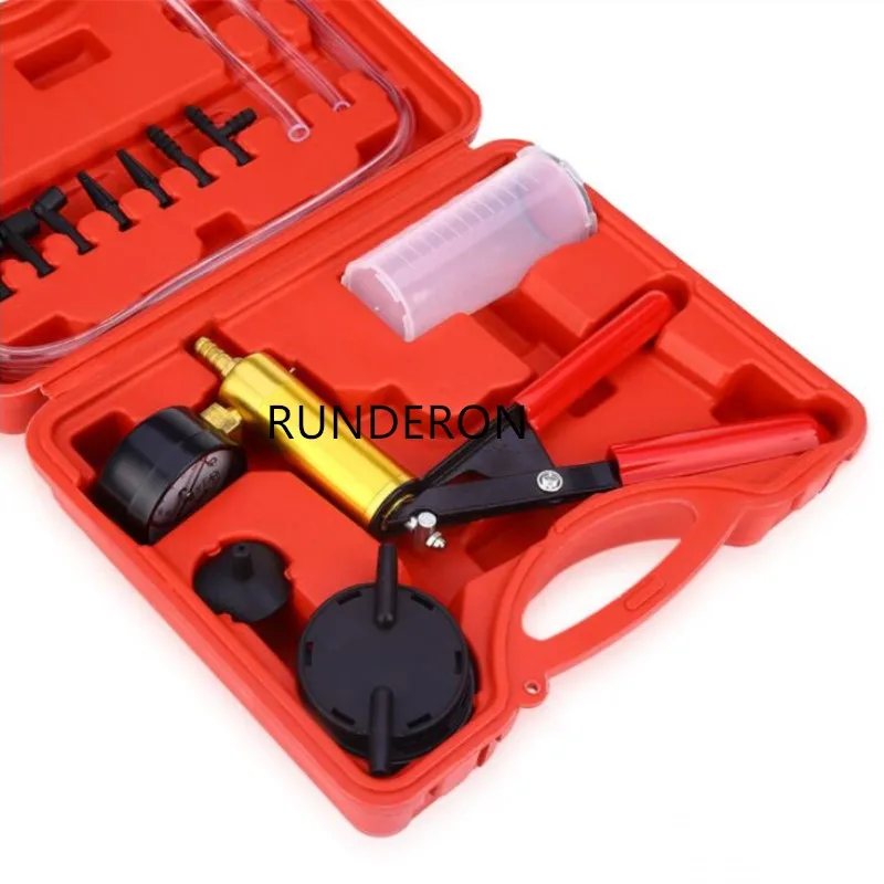 Universal Car Brake Fluid Bleeder Repair Vacuum Pump Tester