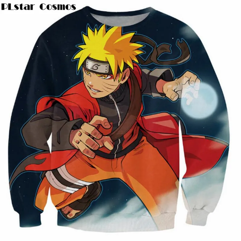 

PLstar Cosmos Anime Naruto sasuke print 3d sweatshirt men women unisex hoodies harajuku Jumpers size S-5XL Drop Shipping