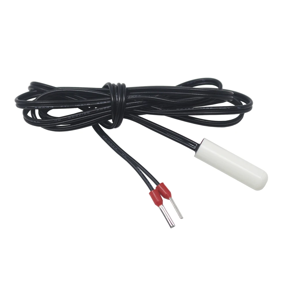 

Waterproof NTC 10K temperature sensor probe -40-120C 1m length ABS resin shell aquarium sensor