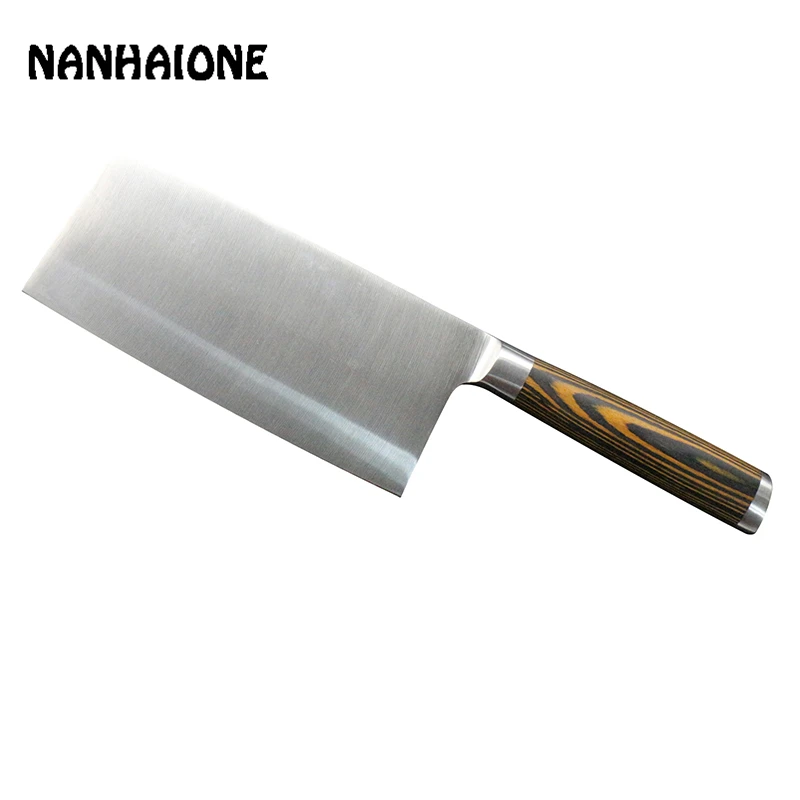 

NANHAIONE Chef Knife 8 Inch 5CR15MOV Stainless Steel Fruit Knife Titanium Cleaver Peeling Home Kitchen Cooking Tool CL054