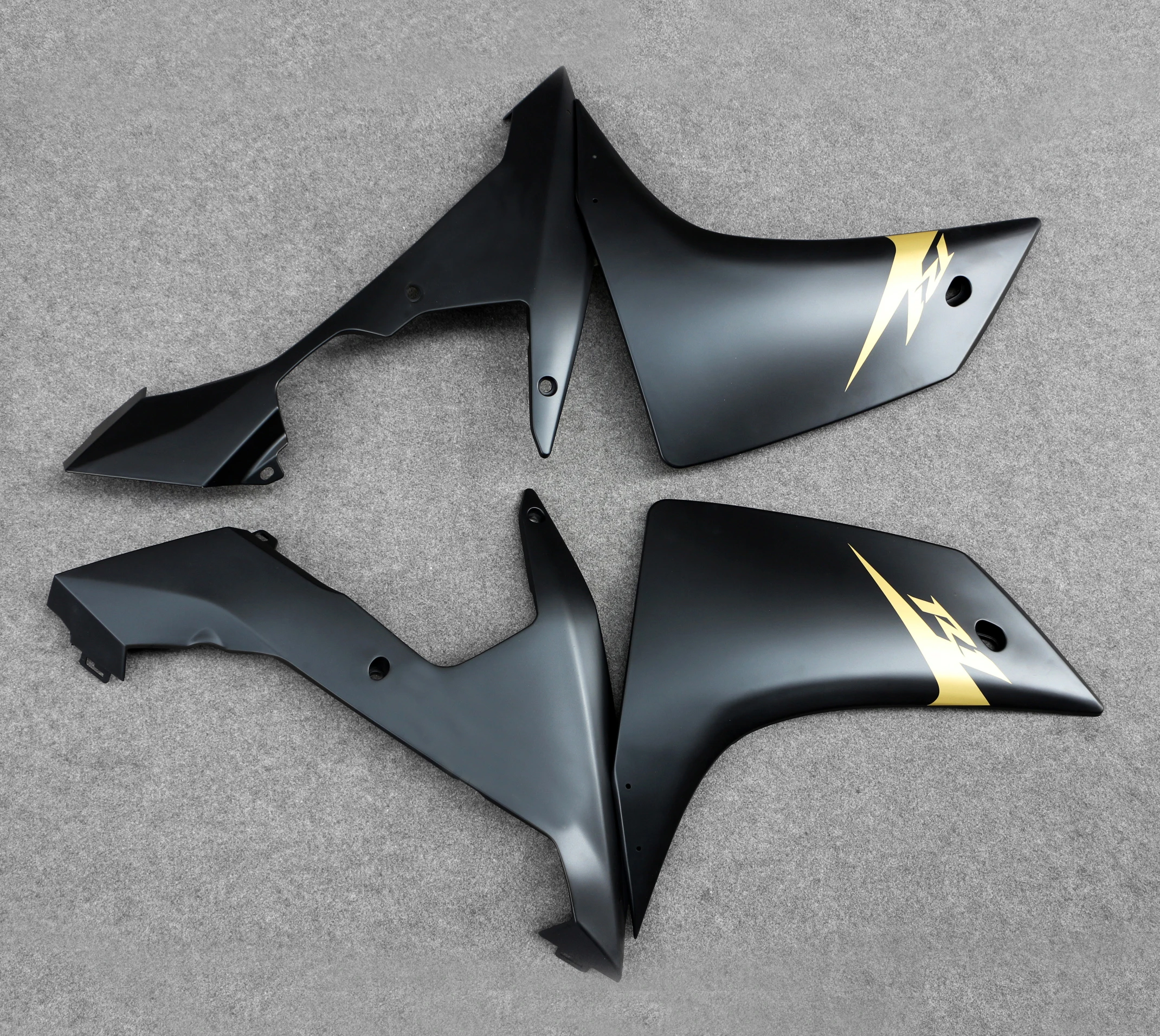 

Fit For YZF-R1 2007-2008 Upper+Low Half Fairing Bodywork Belly Panel