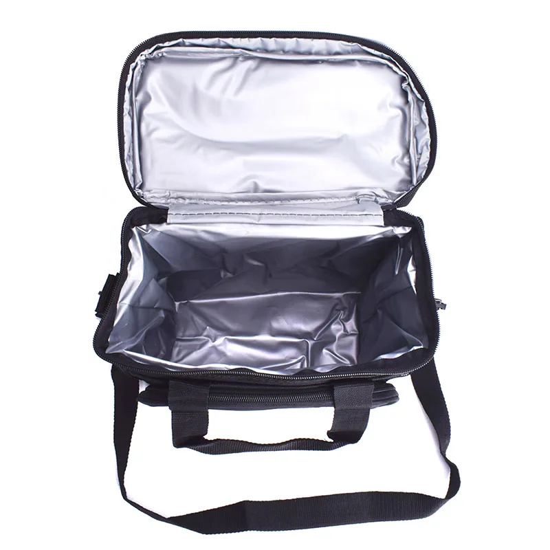 Женская кемпинговая алюминиевая Изолированная термальная сумка для пикника ящик-кулер для обеда Детская школьная теплая сумка на плечо 441