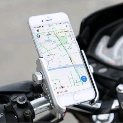 Универсальный держатель для телефона мотоцикла из алюминиевого сплава iphone 8 7 6s