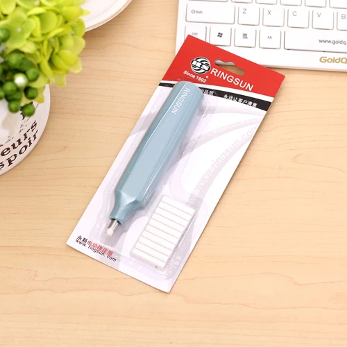 stationery eraser battery operated eraser electric eraser,with 10