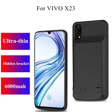 6000 мАч телефон банк питания чехол резервного аккумулятора зарядное устройство чехол для Vivo X23 power Case