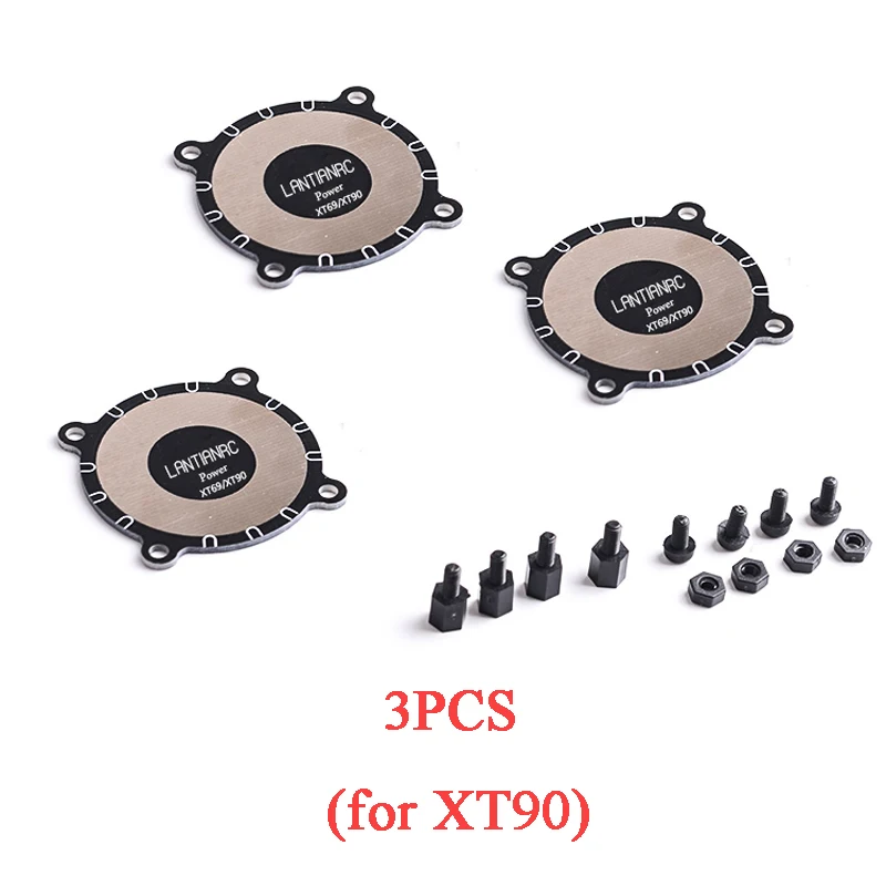 Large Current 200A XT60 XT90 Distribution Board Lay Plate ESC Distributor Plate For Multirotor Plant Agriculture UAV Drone