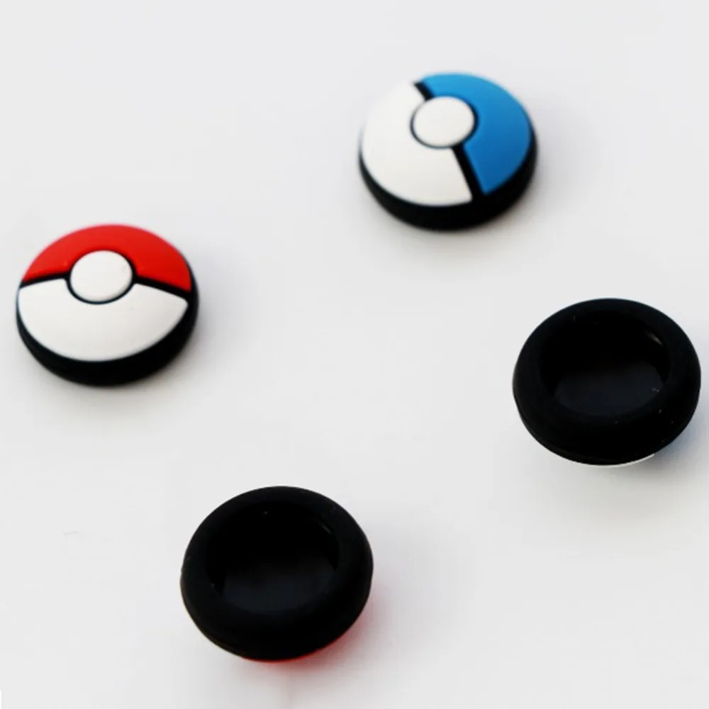 1 комплект накладки на джойстик колпачок s для NS NAND переключатель Poke Ball силиконовая Нескользящая защитная накладка для Pokeball ручка Накладка для кнопки набор аксессуаров