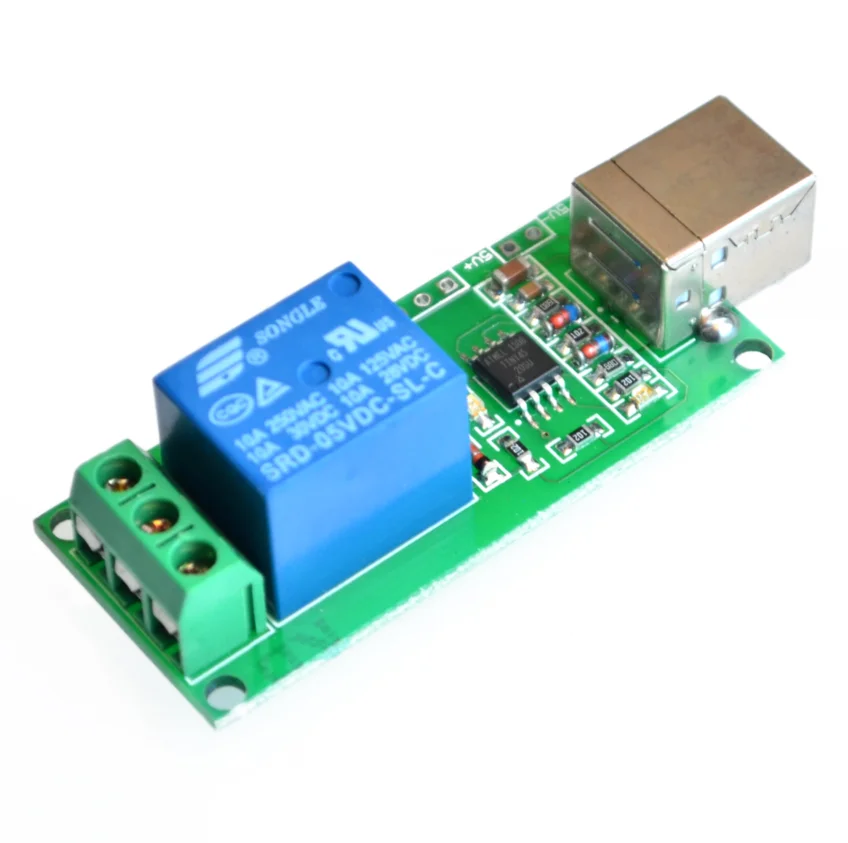 USB-реле 5 В 1-канальное программируемое Компьютерное управление для умного дома |