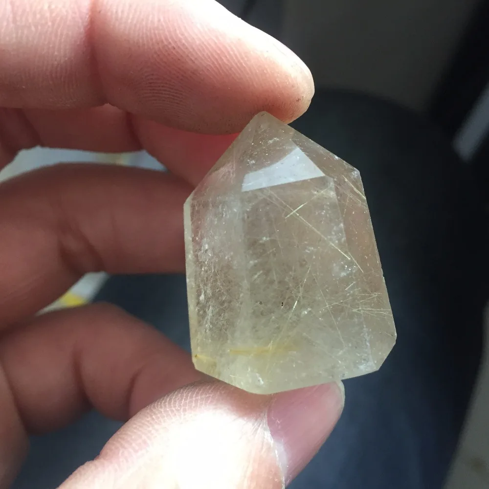 Рекламная акция на годовщину 2019 HD359 (21 г) натуральный кристалл Rutilated Quartz Healing Wicca