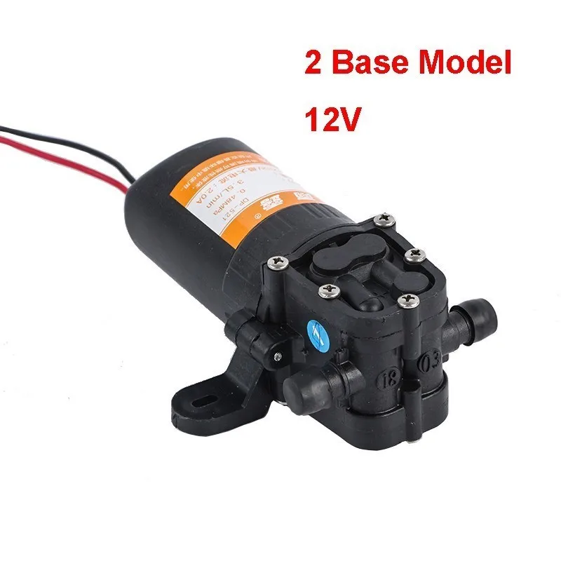 DC 12V 70PSI 3.5L Agricultural Electric Water Pump Black