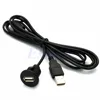 1m Car Dash Board Mount USB 2.0 A Male To A Female Socket Extension Panel Cable ► Photo 3/4