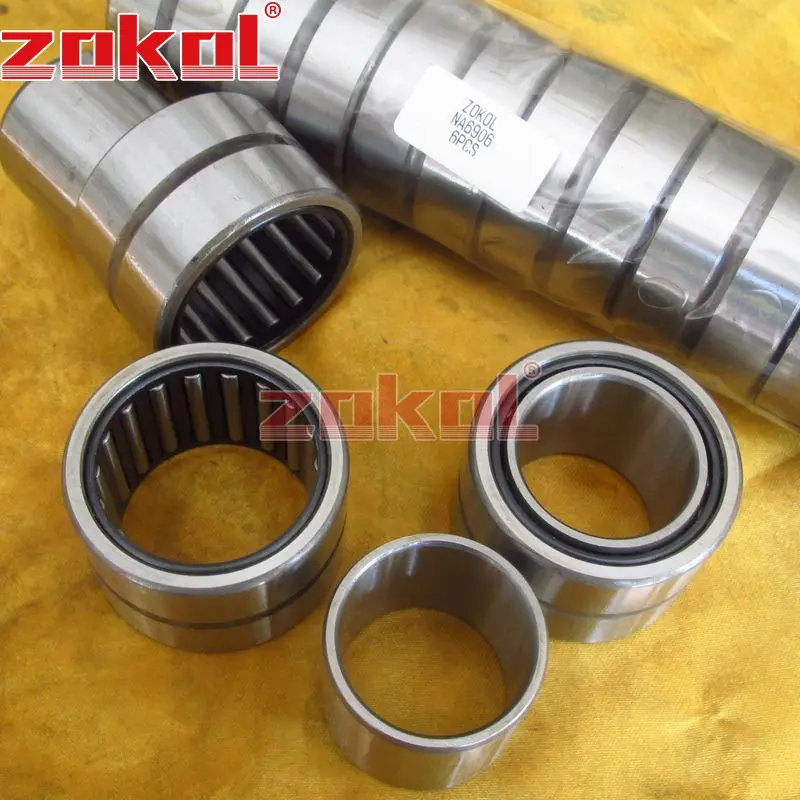 Игольчатый подшипник ZOKOL NA6906 A NA6906A 30*47*30 мм RNA6906A 35*47*30 мм|bearing bearing|bearing roller bearingbearing