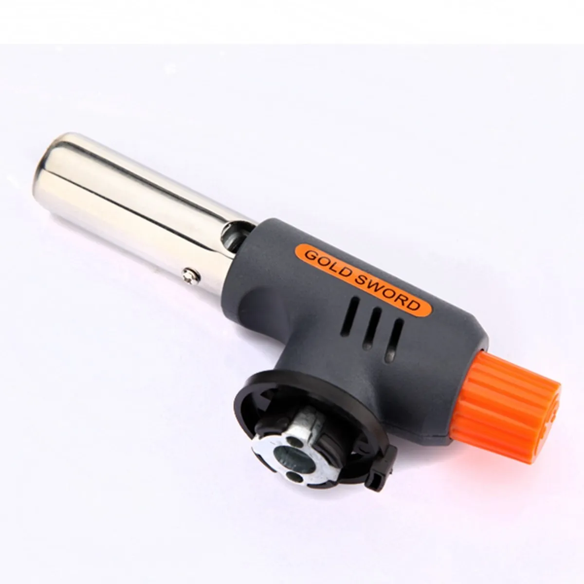 

Newest Gas Torch Flamethrower Butane Burner Auto Ignition Camping Welding BBQ Outdoor Travel H1E1