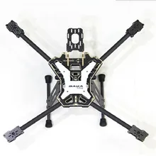 DIY FPV Квадрокоптер Allen 550 задняя Складная карбоновая рама Дрон для аэрофотосъёмки par