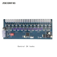 12 V/24 V RS485 шкафчик для хранения шкаф контроллер электронный замок для шкафа плата контроллера 8CH 12CH 14CH 18CH 24CH 36CH