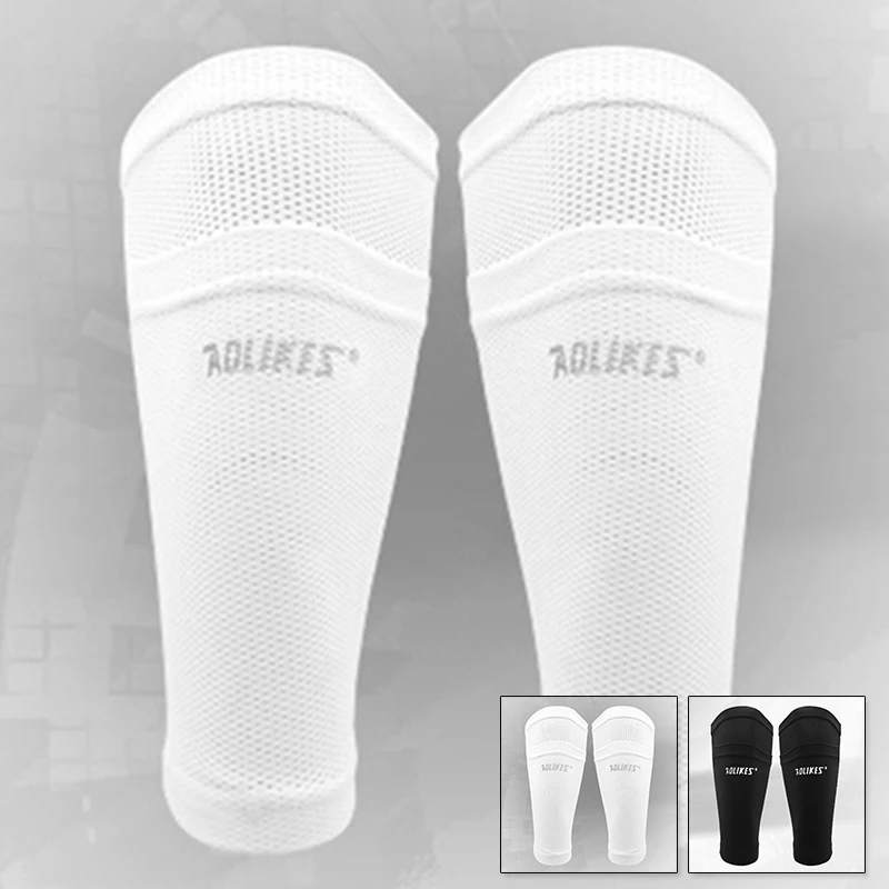 Футбольные Щитки на голень поддерживающие носки защитные дышащие сетчатые