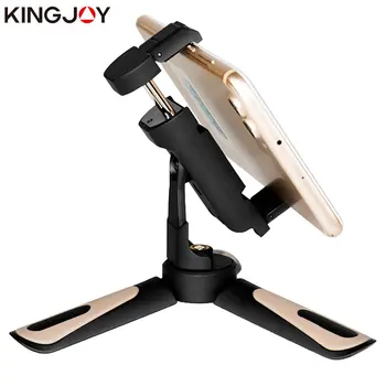 

KINGJOY Officia KT-18 Tripod For Phone Mini Tripod For Mobile Stand Camera Holder Stabilizer Flexible Head Elevation Angle