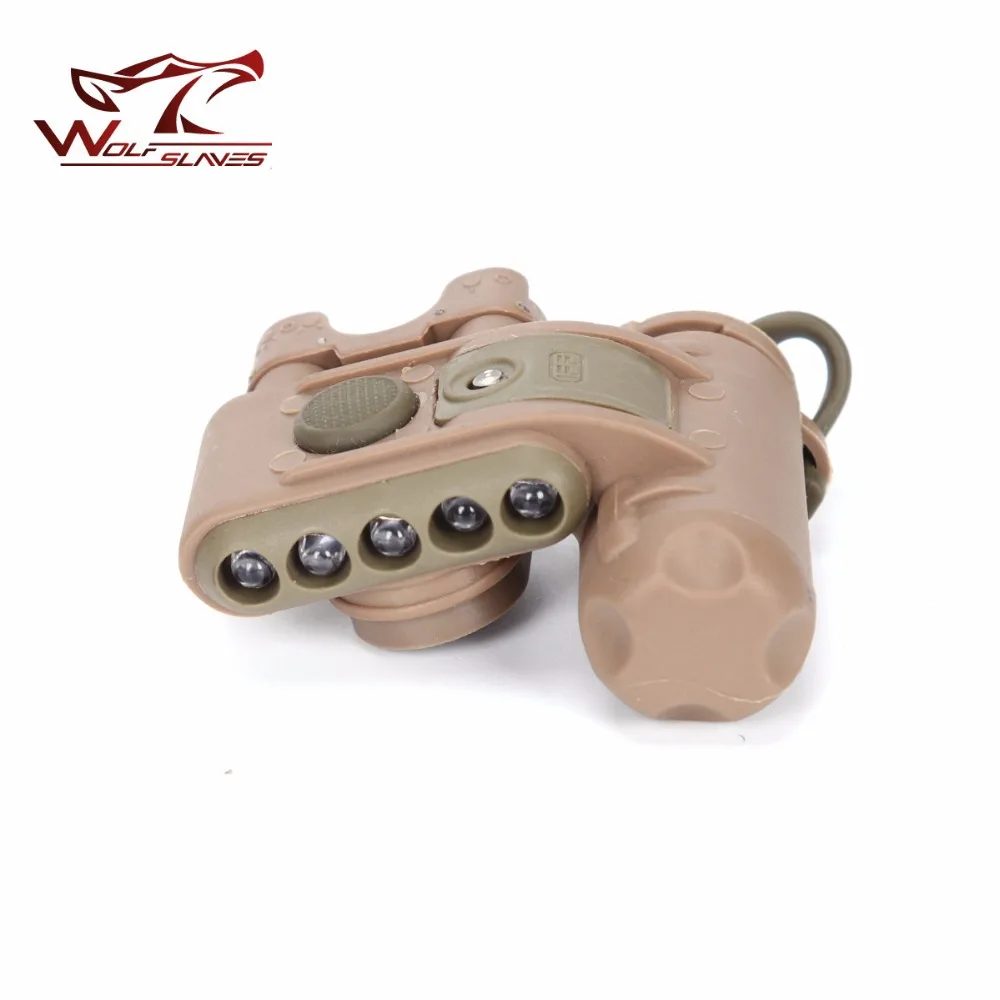 

Tactical Helmet LED Light Night Evolution Military Low Output Light Outdoor Hunting Airsoft Cycling Fast Helmet Acessories