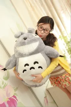 

free shipping lovely totoro plush toy throw pillow ,Christmas gift h150