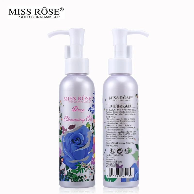 Miss-Rose-Makeup-Remover-Cosmetics-Face-Cleansing-Oil-150ML-Liquid-Deep-Cleansing-Lotion-Shrink-Pores-Lip
