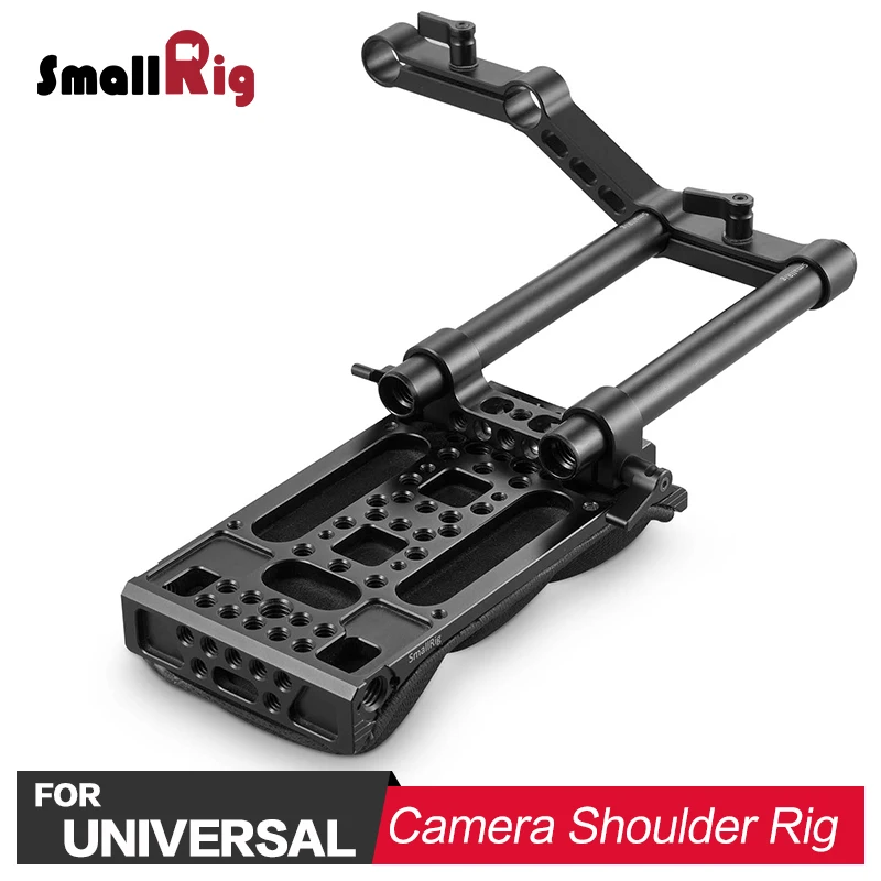 

SmallRig Video Stabilizer Shoulder Pad Kit with Z-shape offset raiser for Video Camcorder Camera DV/DC Support System DSLR Rig
