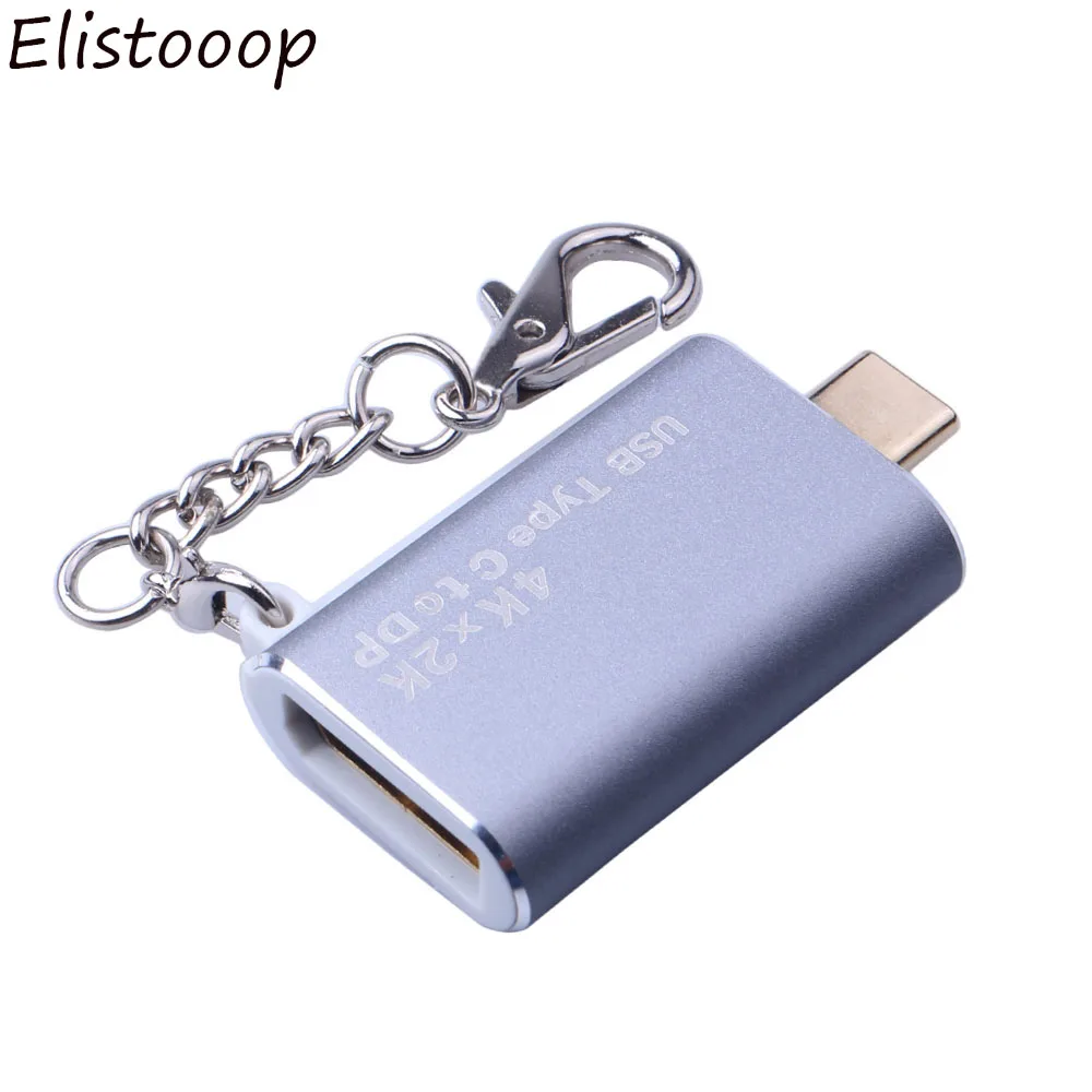 

USB 3.1 Type C to DP Adapter Converter USB-C to Display Port Adapter Support 4K x 2K 1080P for Mbook Pro 2015/2016/2017