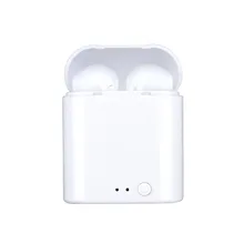 I7-mini TWS Duplo Mini fone de Ouvido Sem Fio Bluetooth Fone de Ouvido Fones De Ouvido Fones de Ouvido Earbuds Para Apple Iphone Android