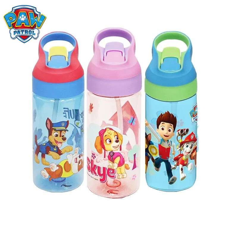 Детская Бутылочка из чистого мультфильма &quotPaw patrol&quot 500 мл с ручкой переносная