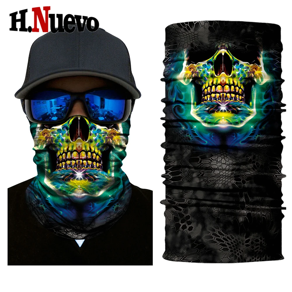 HR041025 for motorcycle skull face mask balaclava winter biker masque bandana