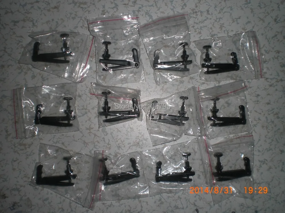 

100 PCs Brand New Quality Black Violin String Adjuster 3/4 to 4/4