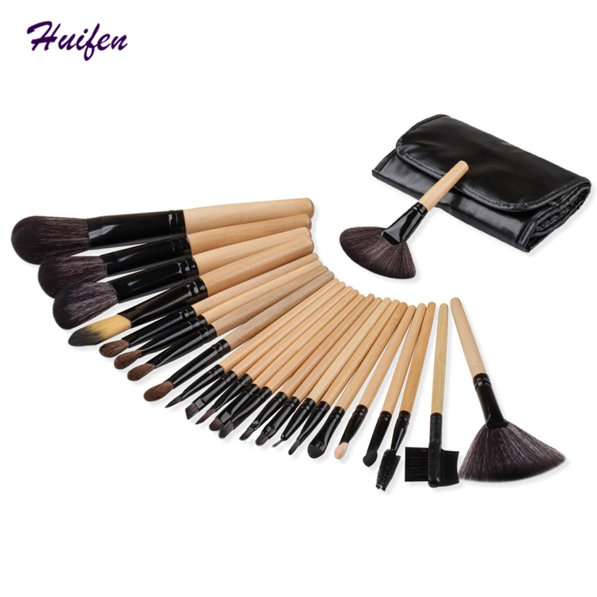 

24pcs Professional Makeup Brushes Set Highlighter Foundation Eye Shadow Powder Eyeliner Brush Kit Tools Makeup Brushes (YP0209)