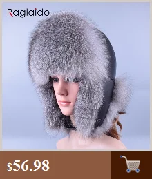 Raglaido меховые шапки шапка ушанка шапки из меха ushanka ушанка russian bomber hats gorro ruso aviator hat LQ11188