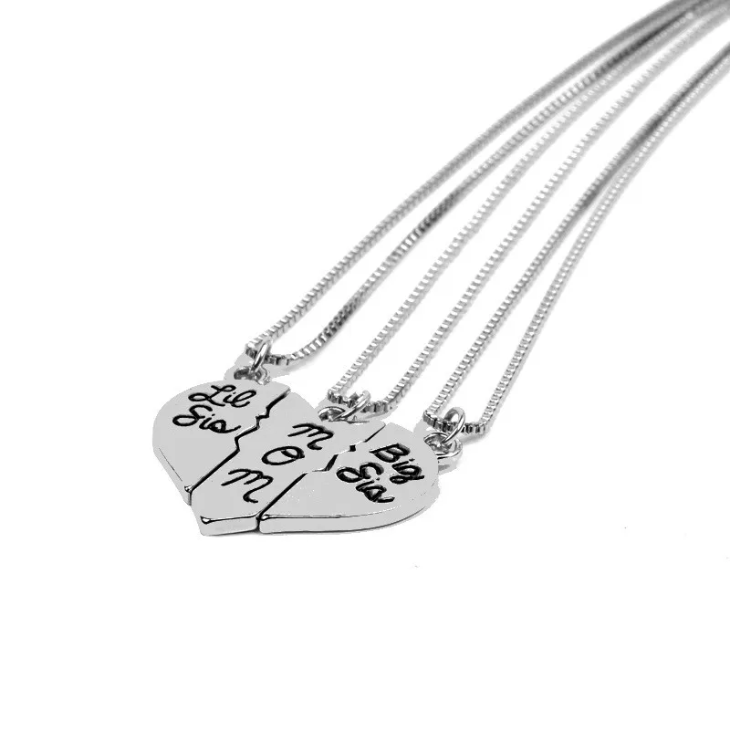 3 шт. ожерелье чокер для женщин|broken heart pendant|womens chokerheart pendant |