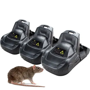 

1Pcs Reusable Plastic Rat Catching Mice Mouse Traps Mousetrap Bait Snap Spring Rodent Catcher Pest Control