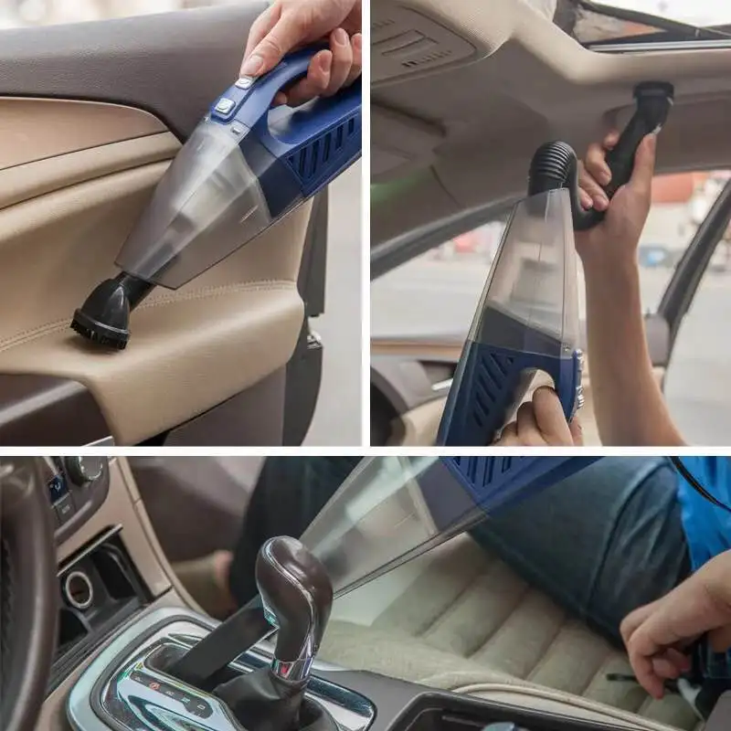 

yiJiA 12V Vehicle Vacuum Cleaner Strong High-Power Car Wet And Dry dual-use hand-held Car Mini Vacuum Cleaner 5M line free ship